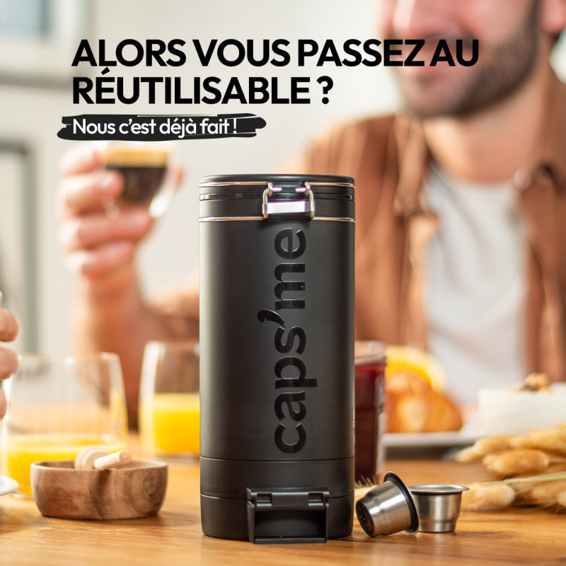 Capsules réutilisables pour Nespresso®