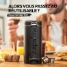 Capsules réutilisables pour Nespresso®