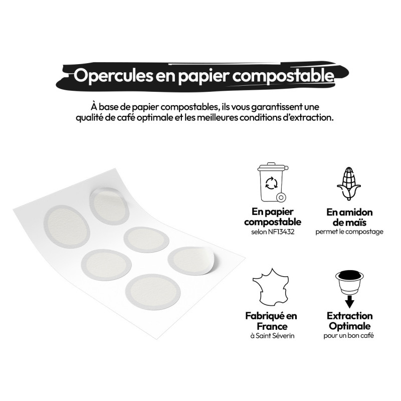 Opercules en papier