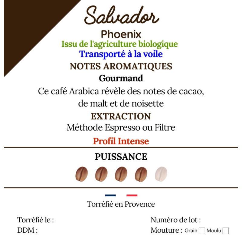 Café Salvador, Phoenix - Brume de Café