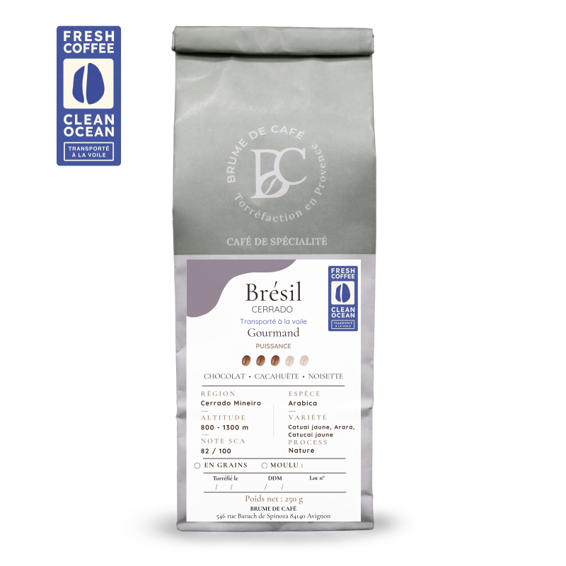 Café Brésil, Cerrado - Brume de Café