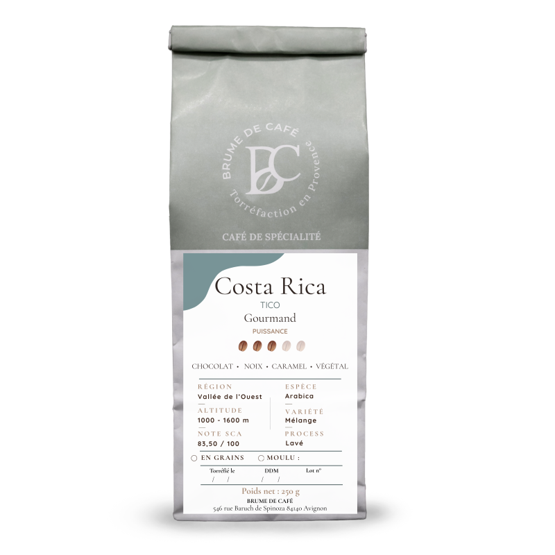 Café Costa Rica, Tico - Brume de Café